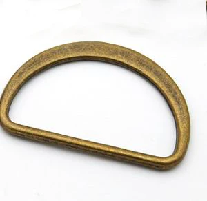 Bronze 40 шт./лот FDR-40mm 1.5 дюймов металла с сплав D Dee кольцо регулируемые пряжки для сумка лямку - Цвет: Bronze