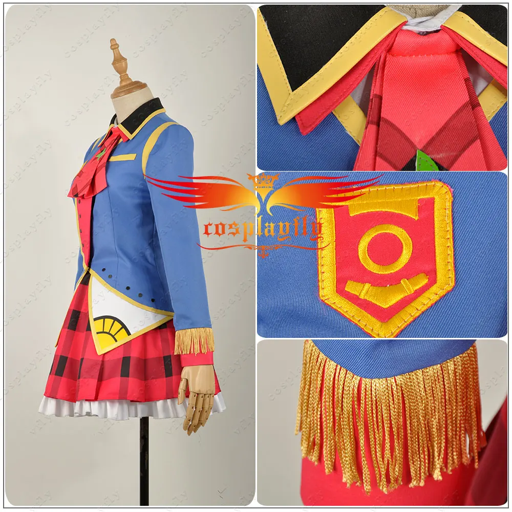 Милый! Солнечный свет! Aqours 3rd Single HAPPY PARTY TRAIN Takami платье Чика для девочек костюм