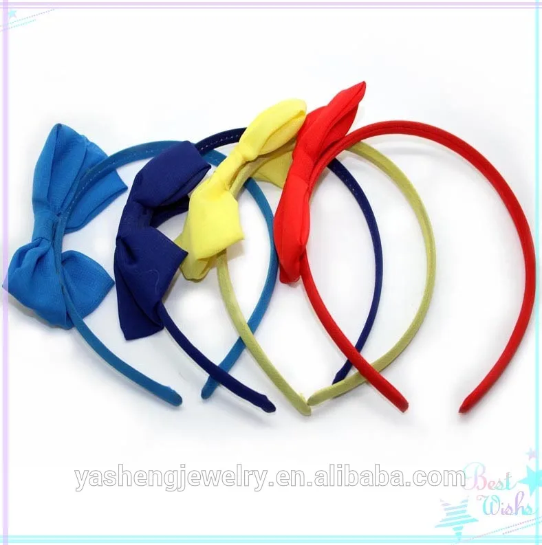 Классические заколки для волос с бантиком бабочкой милые 4 разных цвета