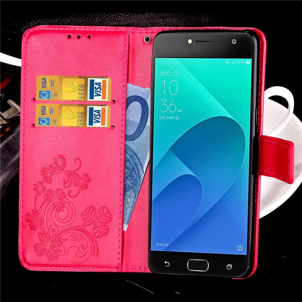 Чехол-книжка для ASUS ZenFone 4 Selfie Pro ZD552KL, чехол-кошелек, кожаный чехол для телефона, чехол для ASUS ZenFone 4 Selfie Pro Z01MD Z01MDA