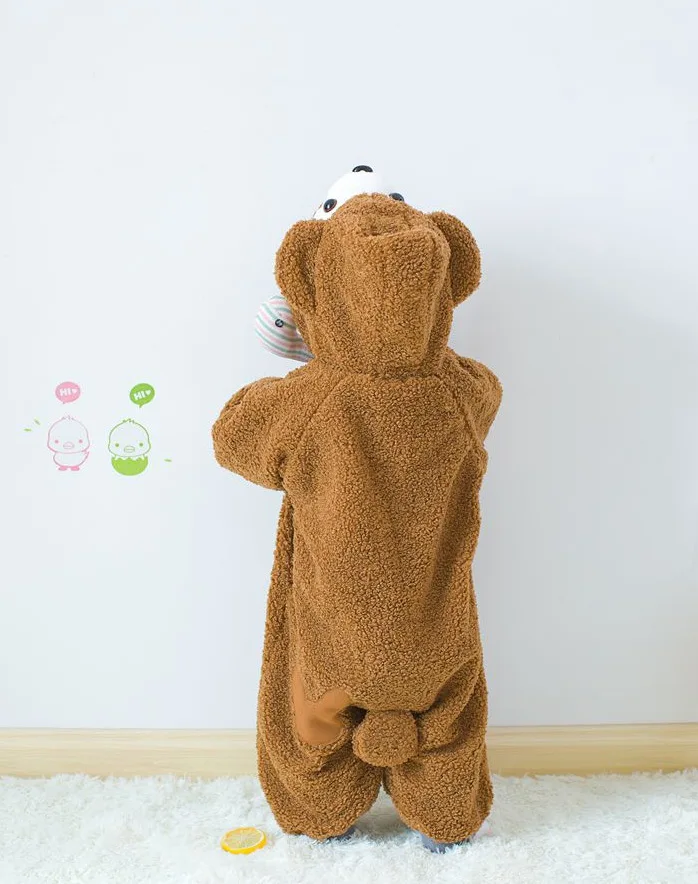 2016 Новый Duffy медведь Onesie/пижамы/комбинезон для малыша Косплэй костюм детские