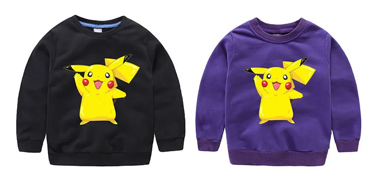 2019 зима мультфильм детектив Пикачу узор унисекс модные повседневное с капюшоном
