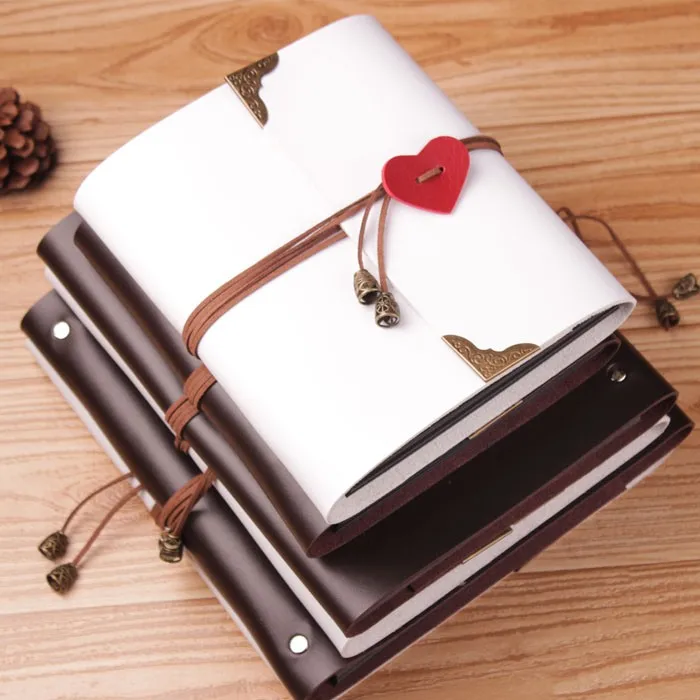 Альбом сделай сам из ПУ кожи 30 листов черной бумаги 8/10/12 дюймов|gift photo album|gift boxes for