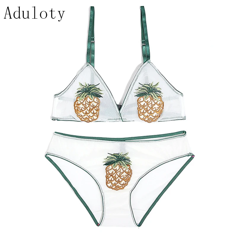 Женское нижнее белье трусики прозрачное тонкое сексуальное кружевное комплект с