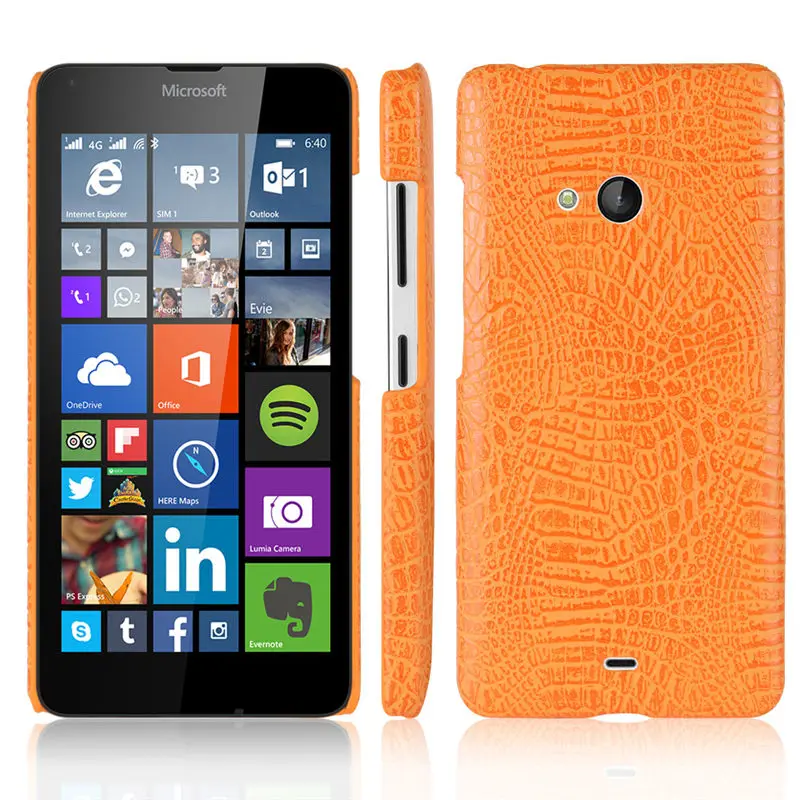 Для Microsoft Lumia 540 чехол Nokia RM 1141 жесткий пластик Обложка на заднюю панель из