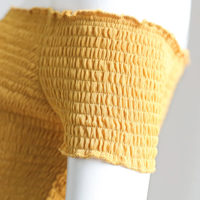 Onlyplus с открытыми плечами топы для Дамская Мода бандажный Топ Женский Уличная