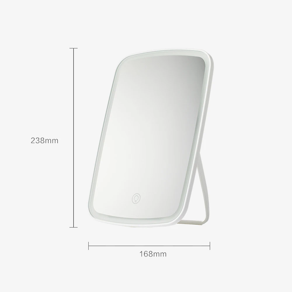 Xiaomi Mijia зеркало для макияжа Светодиодная лампа портативное складное дома и