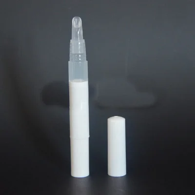 3ml White 3 мл 5 мл 50 шт./лот пустые косметические многоразовые ручки, высококачественный контейнер для крема для области вокруг глаз, элегантная одноразовая алюминиевая бутылка для блеска для губ - Цвет: 3ml White