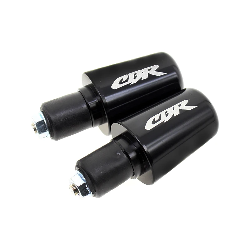 Логотип &quotCBR&quot алюминиевый руль мотоцикла ручки концы бар крышки для Honda CBR600RR CBR