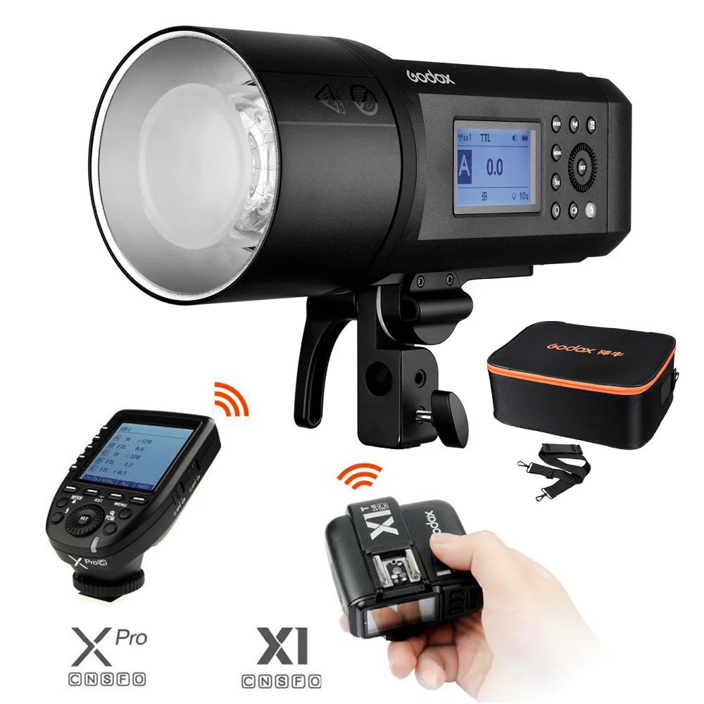 Godox Wistro AD600Pro внешняя литий-ионная батарея Speedlite вспышка 600WS TTL HSS 2 4G X система для Canon