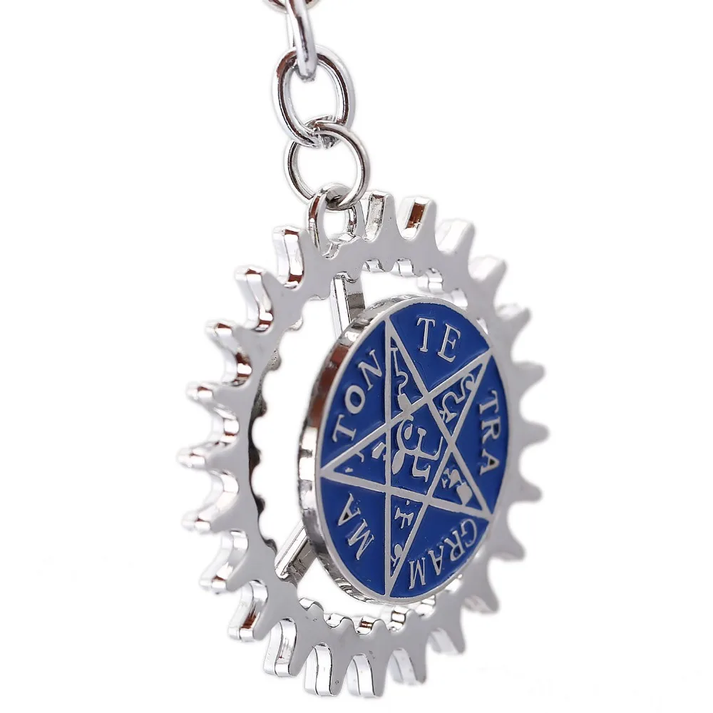 MS Jewelry Black Butler Keychain Rotatable Evil Eyes Key Ring Holder Gift Chaveiro Car Chain Pendant Anime Souvenir | Украшения и