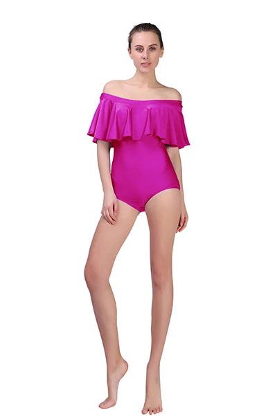 fuchsia AOYLISEY женские летние сексуальные комбинезоны модель с открытыми плечами в обтяжку трико для женщин комбинезон Боди женские комбинезоны - Цвет: fuchsia
