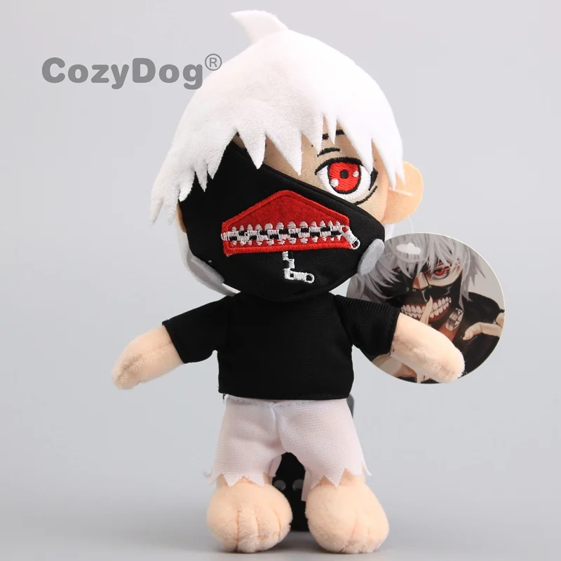 Standing 20cm 4 стиля Токийский вурдалак Kaneki Ken плюшевые игрушки куклы ужасов мягкие куклы 17-20 см - Цвет: Standing 20cm