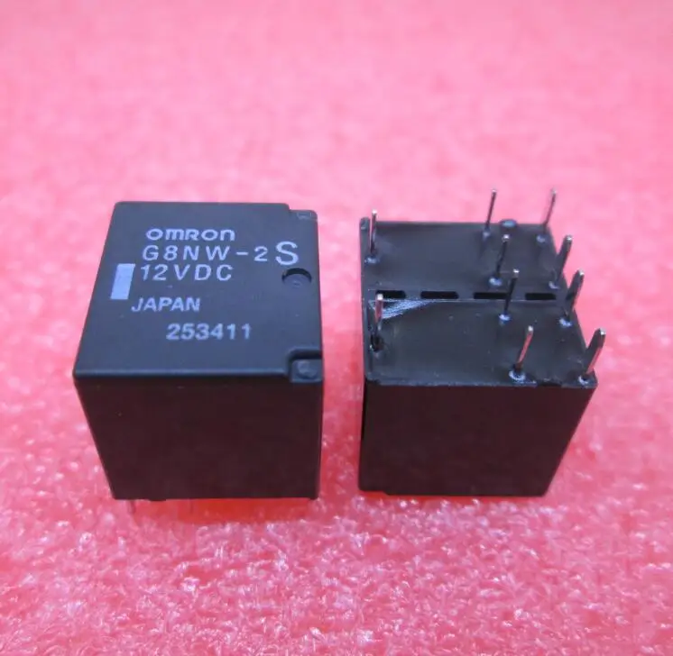 Новое реле G8NW-2S 12 В постоянного тока G8NW-2S-12VDC G8NW2S 10 контактов | Строительство и