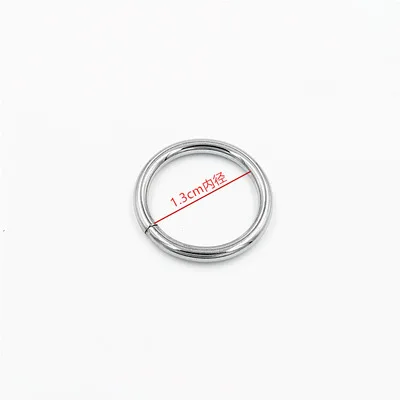 Серебряные Круглые Кольца MA MAO 10 шт./лот металлические застежки для обуви сумок