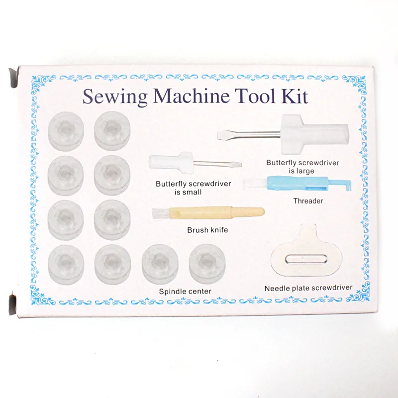 15pcs Sewing Tool Set Bobbin Screwdriver Brushing Threading Devicehome Multi-Sewing Functional Machine Combination | Дом и сад