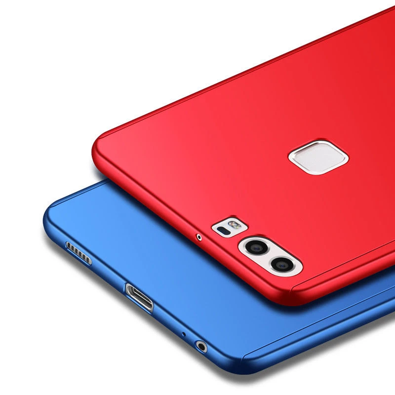 360 градусов полная крышка комбинированный чехол и закаленное стекло для huawei P20 Pro P9 Lite P10 P9 Plus GR5 GR3 чехол для телефона Jkke