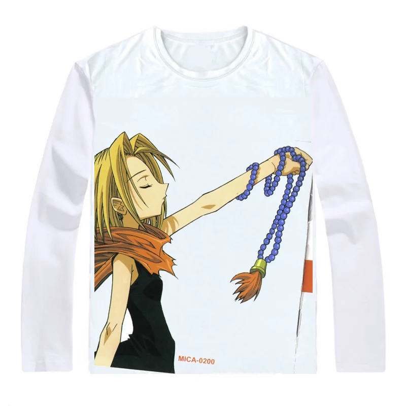 Футболки Shaman King рубашки с длинным рукавом в разных стилях футболки Kingu Yoh Asakura Anna