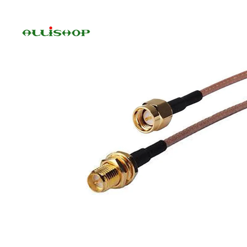 ALLiSHOP RP SMA женские броши штепсельная вилка к мужские Броши Низкая потеря RG316D 0 6Ghz