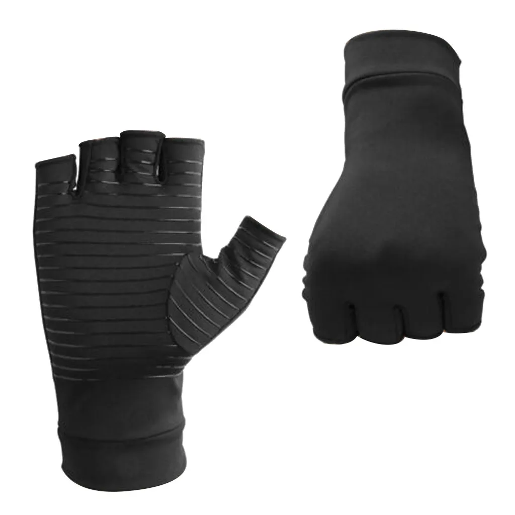 1 пара женские и мужские хлопковые эластичные перчатки для артрита боли в