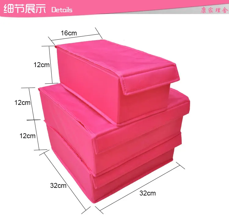 3 шт. = 1 комплект модная цветная складная сумка для хранения сетчатый узор