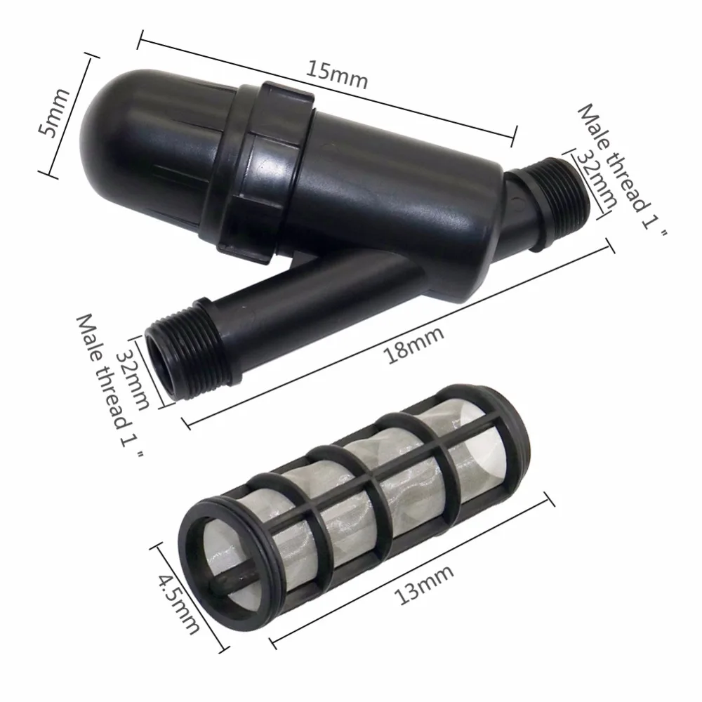 Фильтры из нержавеющей стали с наружной резьбой 1 дюйм сетчатый экран 100-120 для