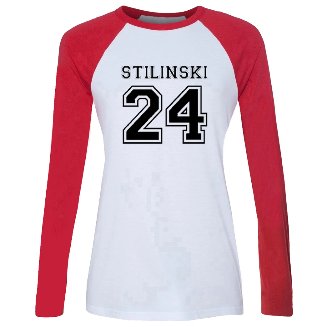 Футболка женская с принтом волк Лакросс Stiles Stilinski № 24|Футболки| |