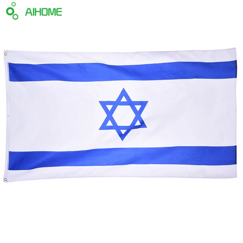 Государственный Флаг Израиля 90*150 см Висячие флаги для