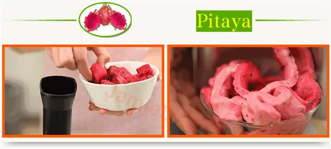 JamieLin домашняя электрическая DIY машина для Фруктового мороженого, автоматическая маленькая машина для мороженого, домашняя машина для приготовления мороженого, 220 В