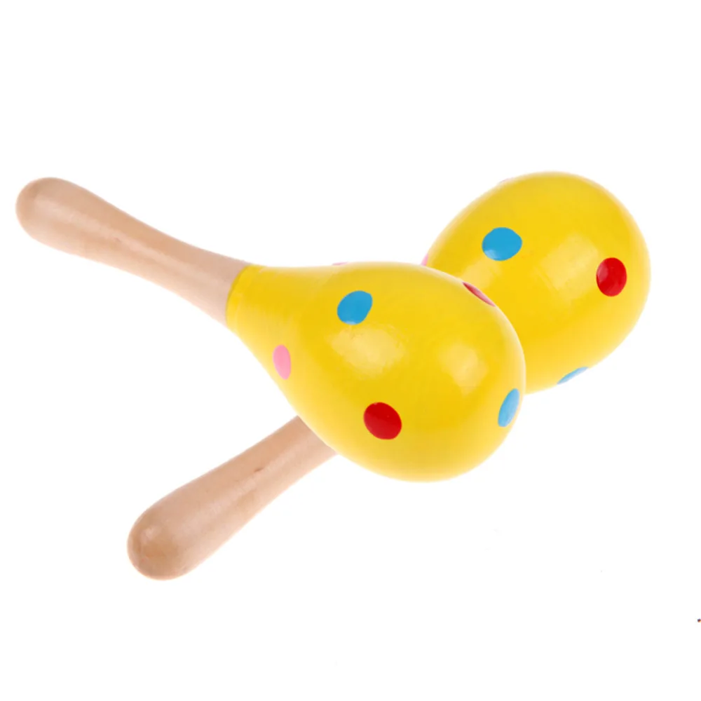 1 шт. детская деревянная погремушка молоток с деревянной ручкой|hammer toy|wood musicrattle for