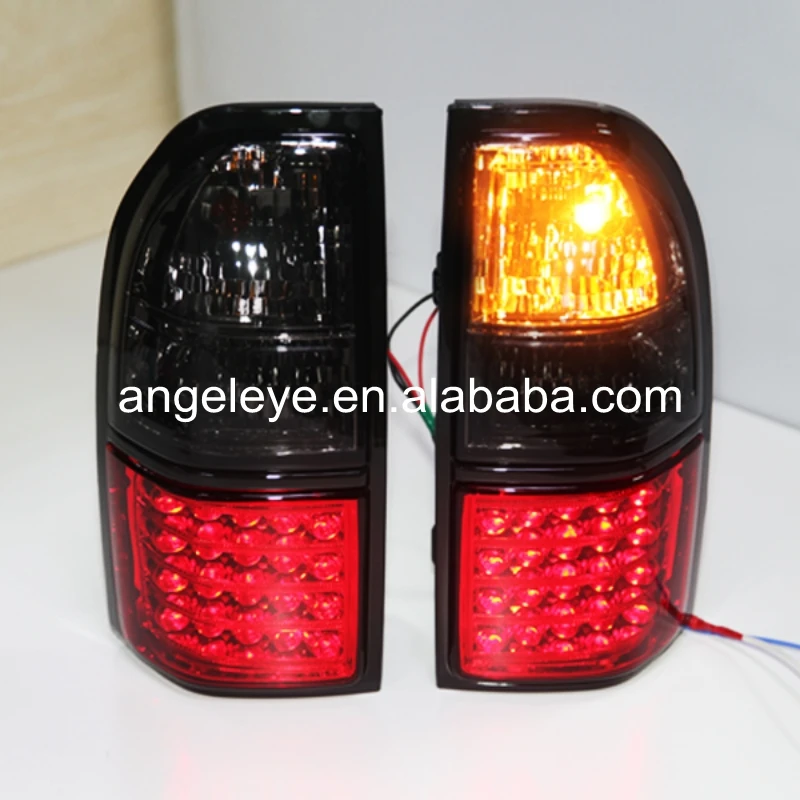 

Задние фары для Toyota Prado 3400 FJ90 LC90 светодиодный ные задние фары 1998-2003 года, красный, черный LF