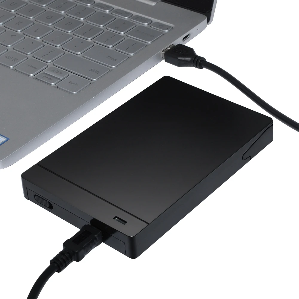 DeepFox 2,5 дюймов USB 2,0 для SATA 3,0 HDD чехол с поддержкой 2 ТБ жесткий диск для ноутбука оконная система