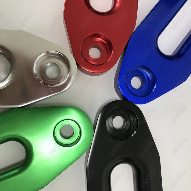 Универсальный 1" Алюминиевый хоз Fairlead для синтетической лебедки 12000lbs Канатный кабель для Wrangler 4WD SUV ATV UTV Offroad