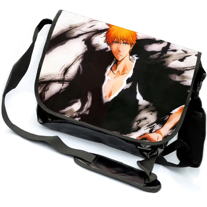 Горячая Аниме Bleach сумка на плечо Kurosaki Ichigo мультфильм детей студентов школьные