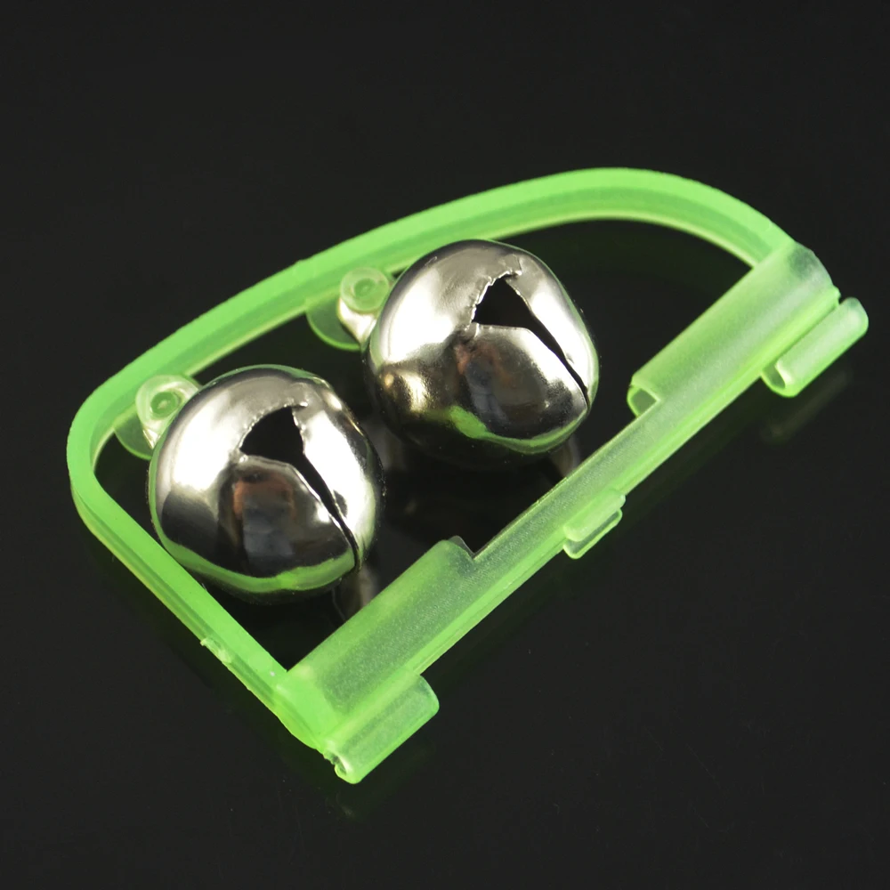 

MNFT 20 Pieces/Lot Luminous Sea Fishing Feeder Fishing Bell Twin Rod Tip Fish Rod Bite Alarm Fishing Tackle