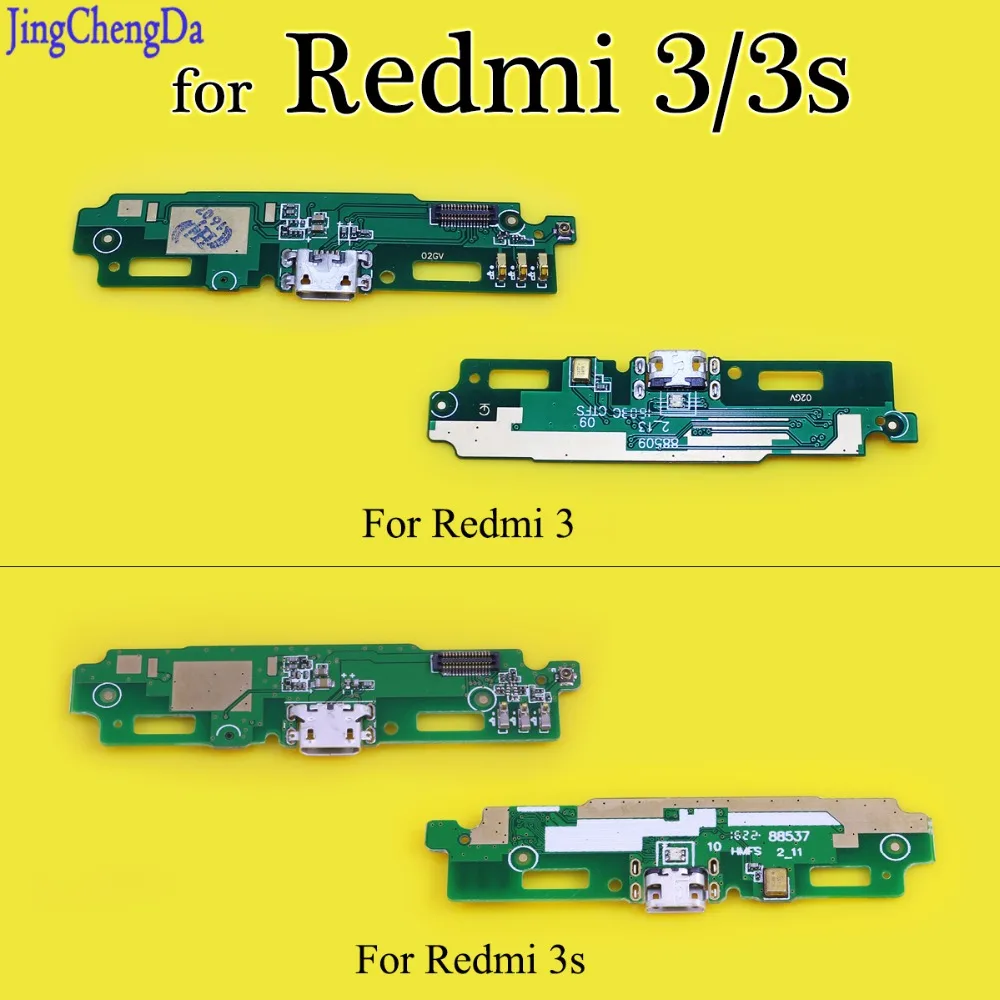 USB плата JCD для Xiaomi Redmi 3 3S док разъем Micro Usb зарядная и микрофонный гибкий кабель