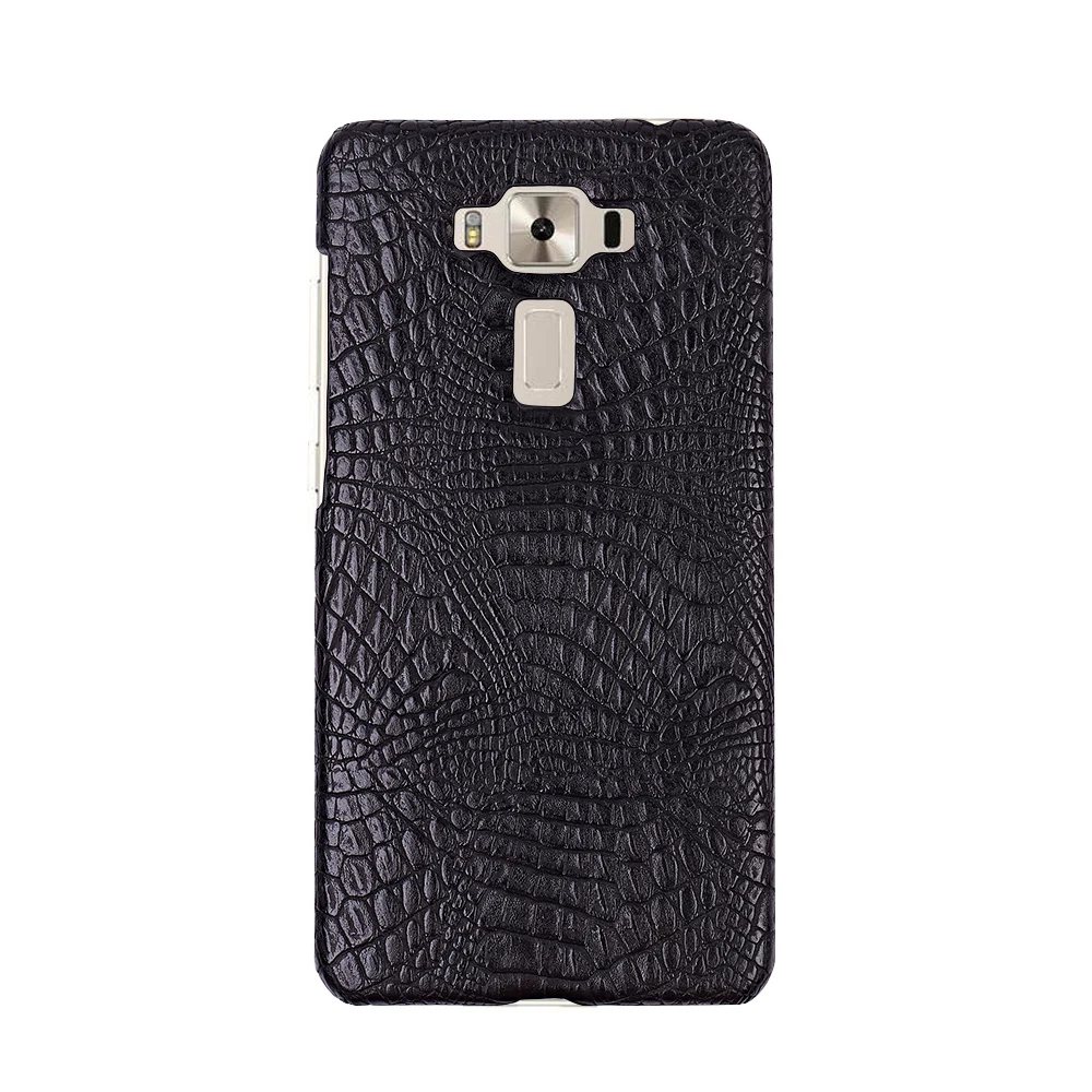 For ASUS Zenfone 3 Deluxe ZS550KL ZS550ML phone bag case Luxury Crocodile Skin PU leather Protective Case Cover |