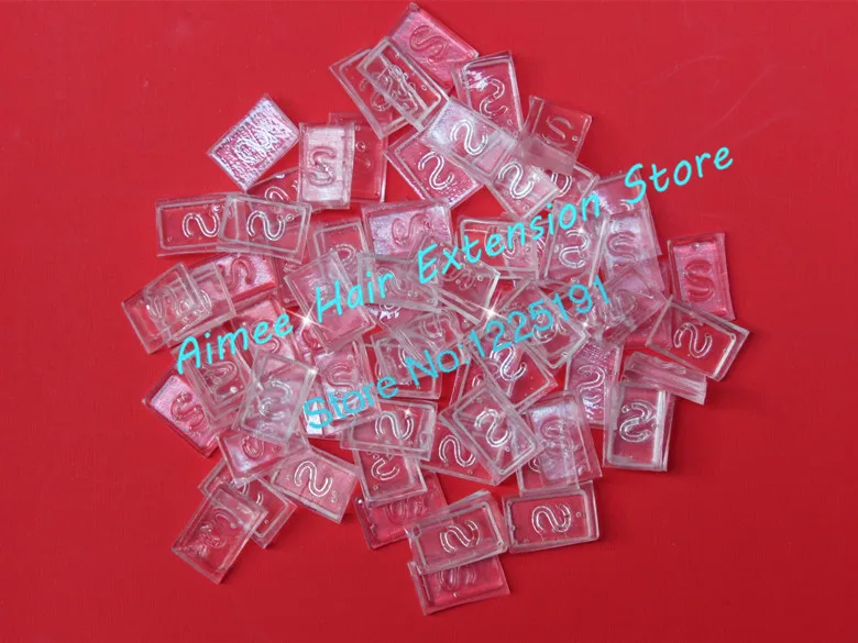 1000 шт. Кератиновый клей с плоским кончиком/Итальянский кератин для