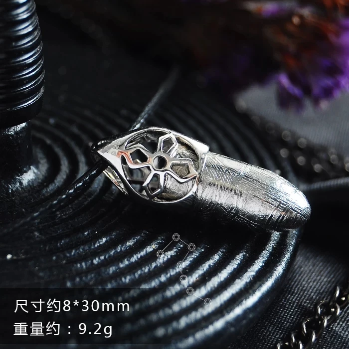 Ожерелье из натурального гемона метеорита Moldavite для мужчин и женщин модные