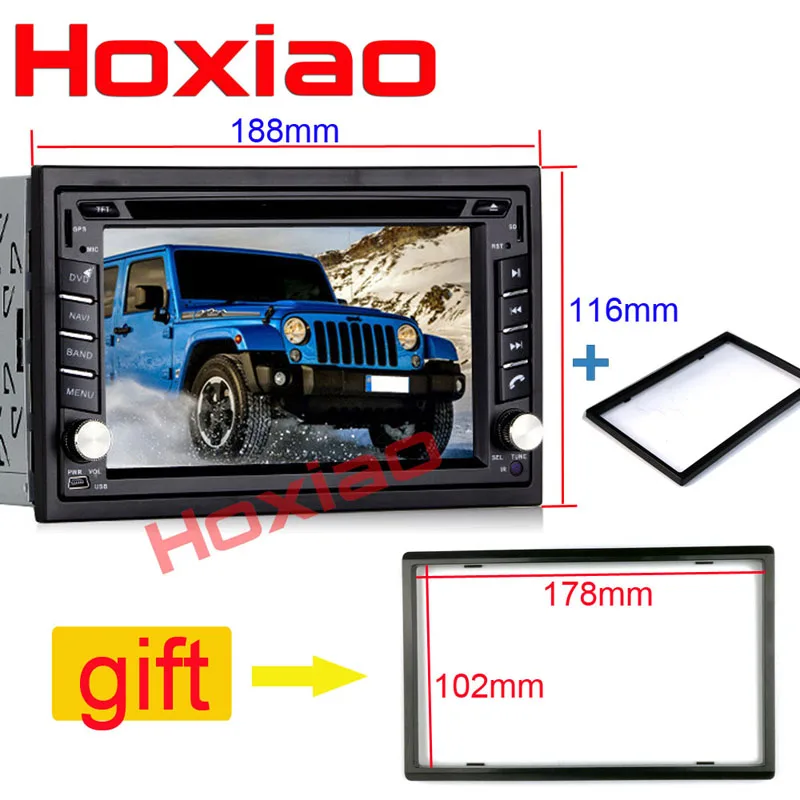 2 Din gps Android 8,1 Автомобильный DVD радио плеер 2 ГБ 32 ГБ четырехъядерный мультимедийный двойной Din для kia Ford Nissan Toyota Volkswagen Mazda