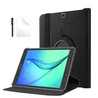 360 градусов вращающийся Флип раскладный кожаный чехол для Samsung Galaxy Tab S2 8,0 дюймов Чехол для Tab S2 8,0 SM-T710 T715 T713 чехол + Защитная пленка на экран + подставка для ручек