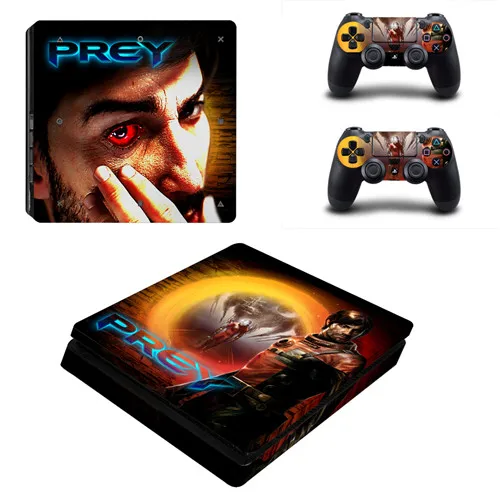 YSP4S-1360 Игра престолов скоро зима PS4 тонкая кожа Наклейка виниловая для Playstation 4 консоль и контроллер PS4 тонкая наклейка s - Цвет: YSP4S-1360