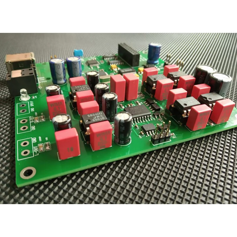 PCM1792Apro DAC аудио декодер коаксиальный и оптоволоконный вход поддержка 24 бит 192 кГц 9-15 в