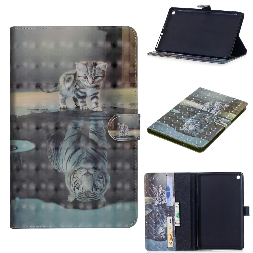 Чехол-книжка для Huawei Mediapad M3 Lite 8 0 CPN-L09 CPN-W09 CPN-AL00 из искусственной кожи | Компьютеры