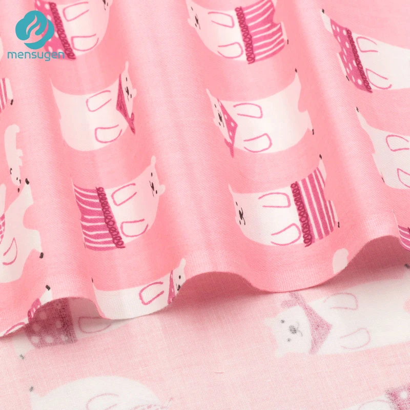 5 pcs/lot 40x50cm Pink Color Cotton Fabric for Patchwork Quilts Cushions Patchwork Telas Sewing Tissue DIY Crafts Tilda Cloth