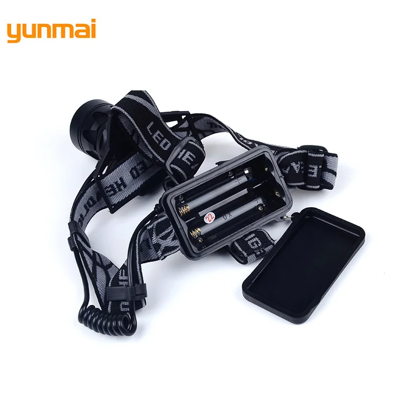 Yunmai COB Zoom налобный фонарь светодиодный головной свет new-T6 водонепроницаемый 5000LM
