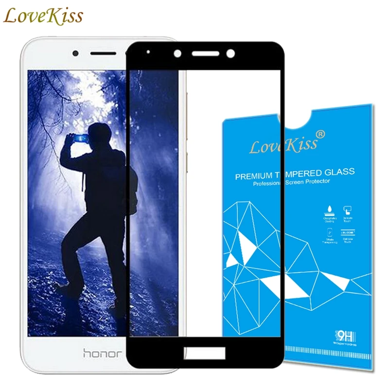 Полное покрытие 2.5D Закаленное стекло для Huawei Honor 6A Защитная пленка экрана 6 A DLI TL20R