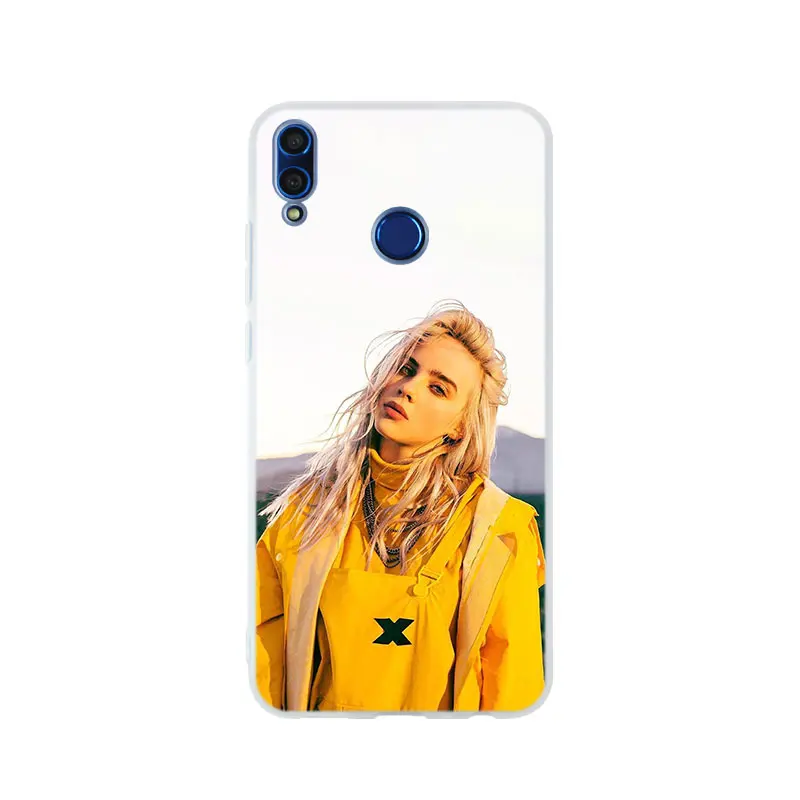 pattern 10 Billie Eilish мягкий чехол для huawei Honor 9 10 Lite 6X 7X 8X Max чехол для телефона s 7A 8A 8C V20 PLAY 10i - Цвет: pattern 10