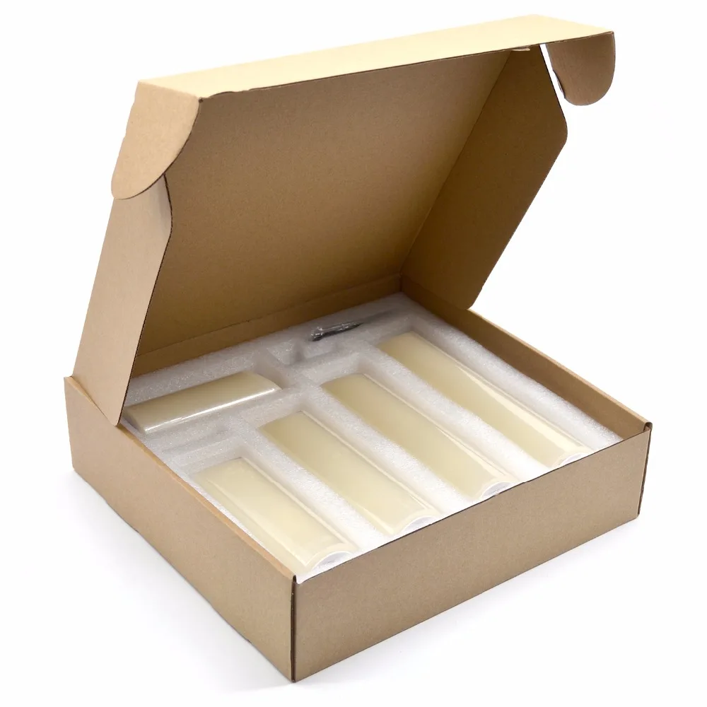 Набор из 5 мерцающих Беспламенного светодио дный столба светодиодные свечи