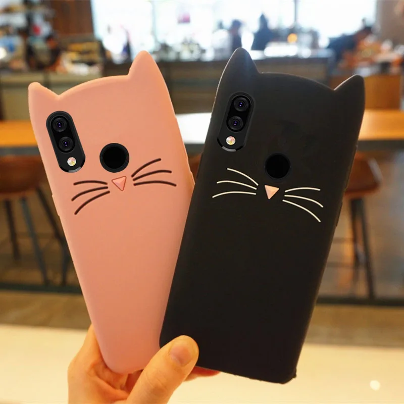 Мягкий силиконовый чехол с 3D рисунком для Xiaomi Mi A2Lite Redmi Note 3 4 4X задняя крышка